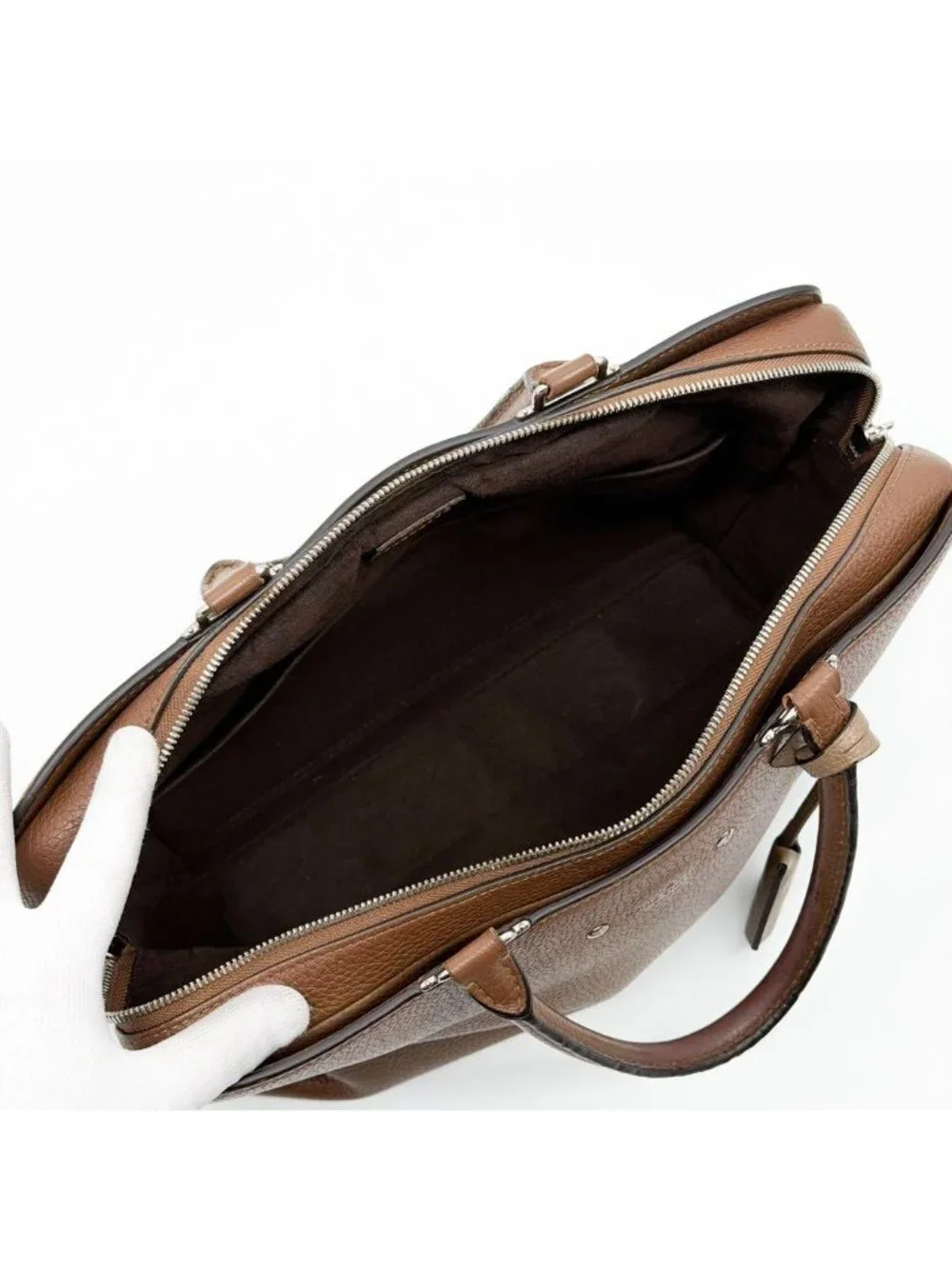 Louis Vuitton Alma de MM Taurillon 2-Way Briefcase